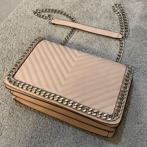 Aldo pink chain handbag